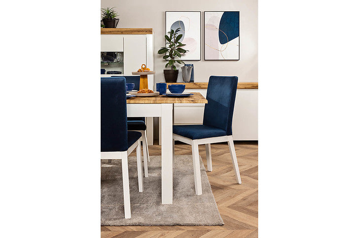 Holten Extending Dining Table - Wotan Oak / White