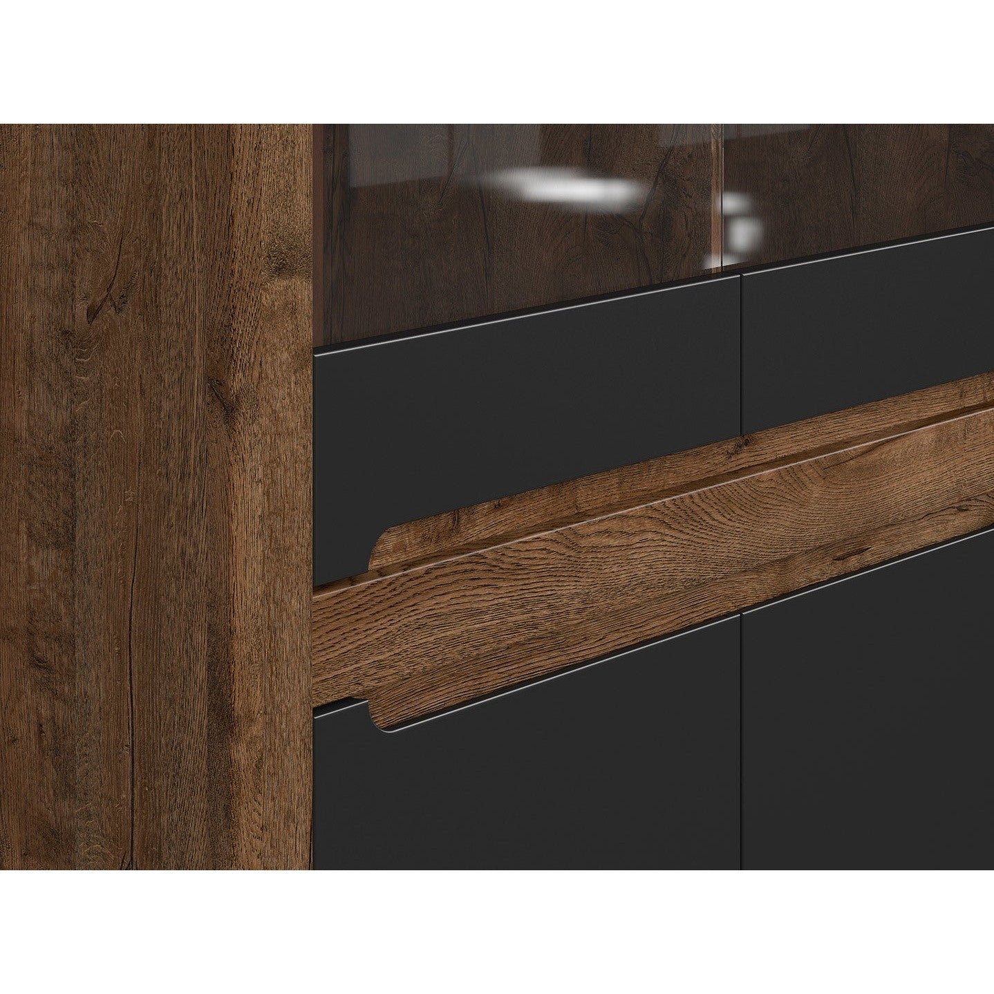 Ruso display cabinet REG2W2D