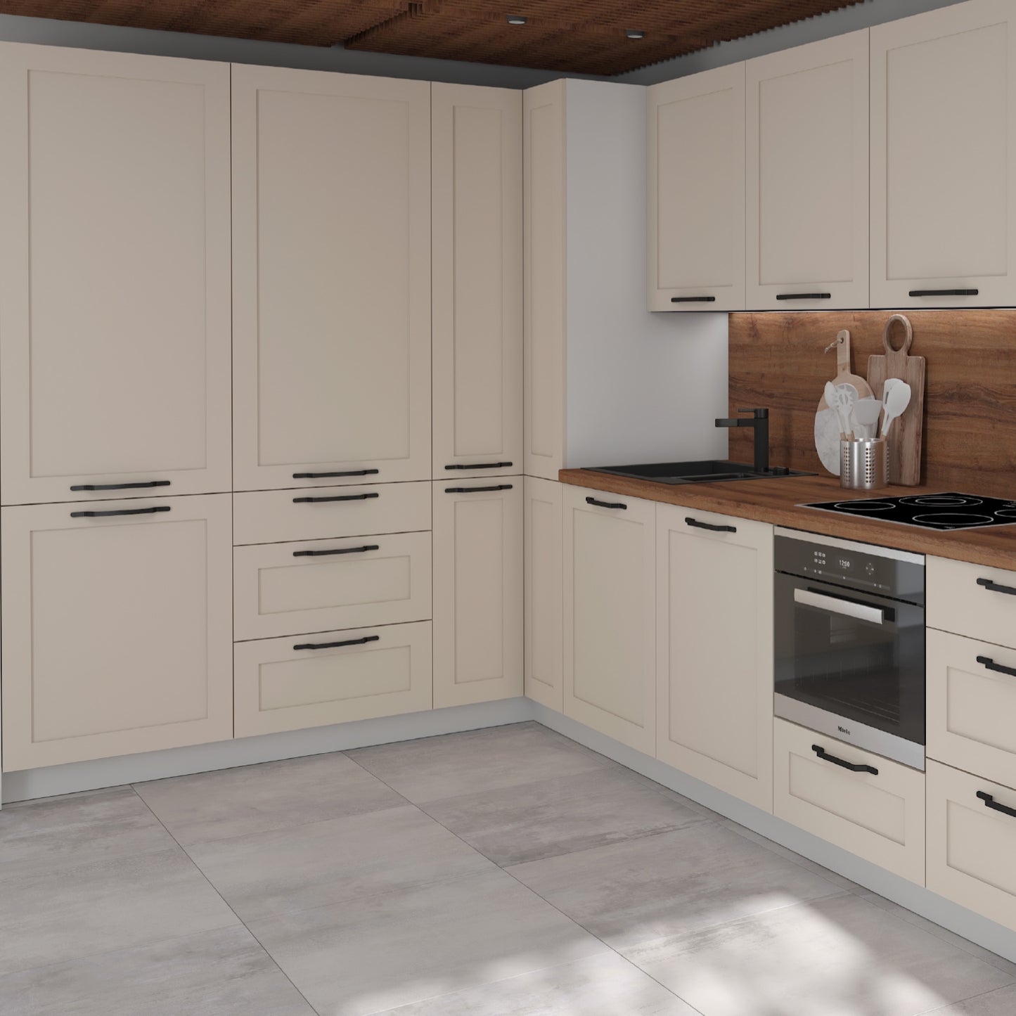 Oria Custom Kitchen Set - Cashmere Matt