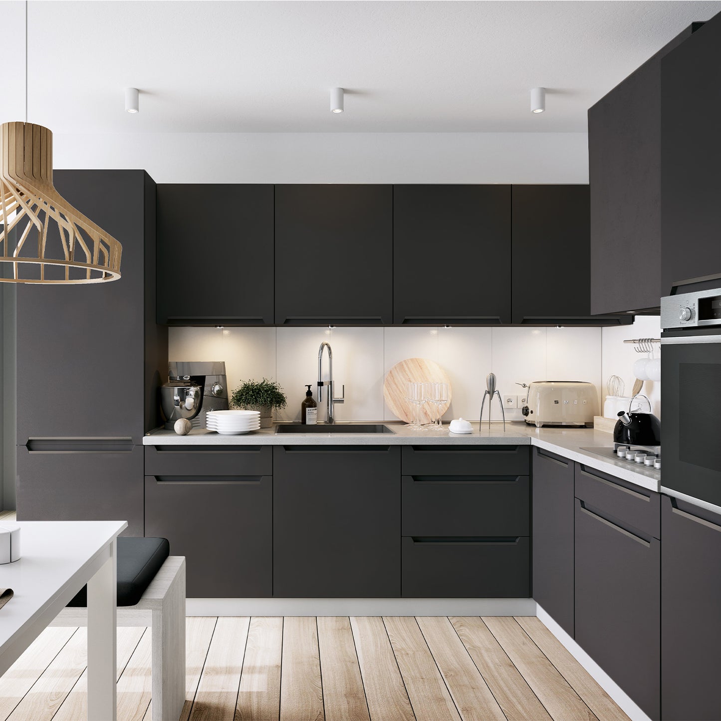 Bjorn Custom Kitchen Set - Graphite