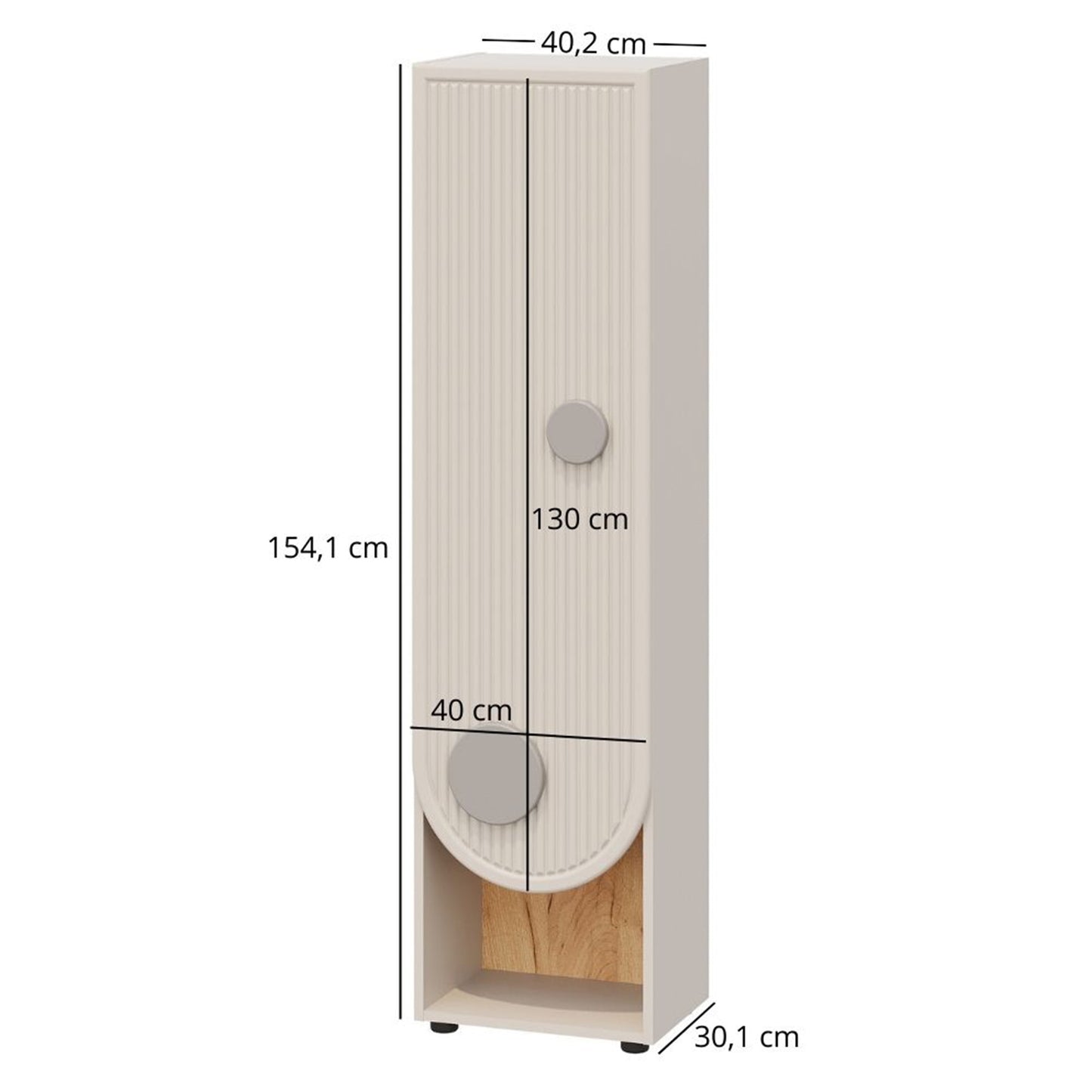 Ping Multifunction Tall Shelving Unit