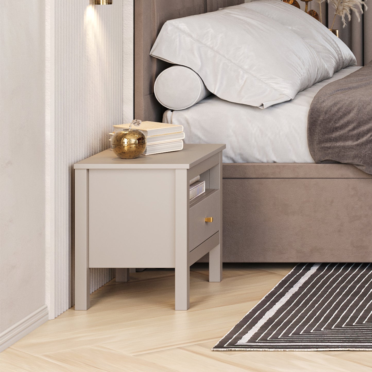 Kleo Bedside Cabinet with Drawer