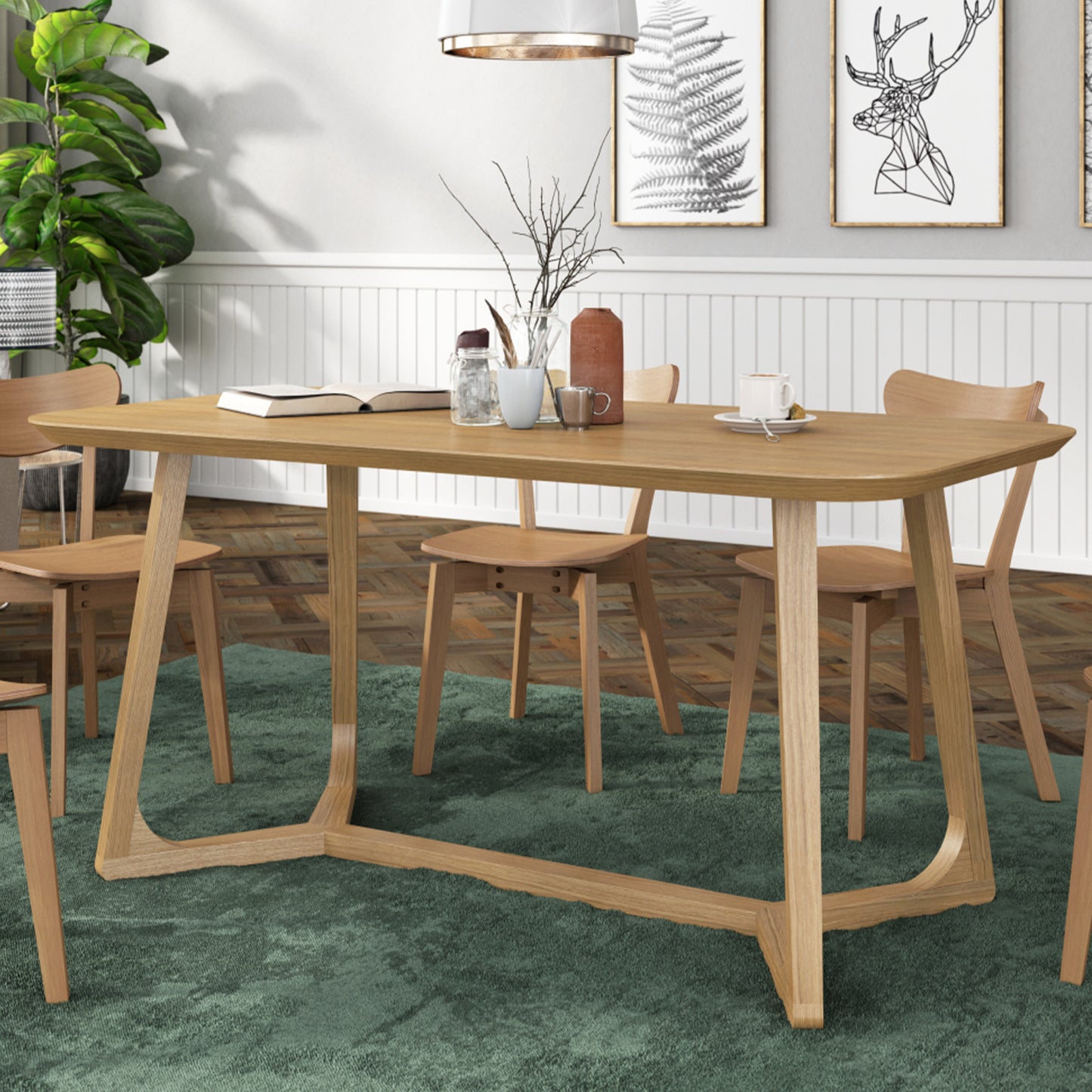 Divo Luxury Wooden Dinning Table