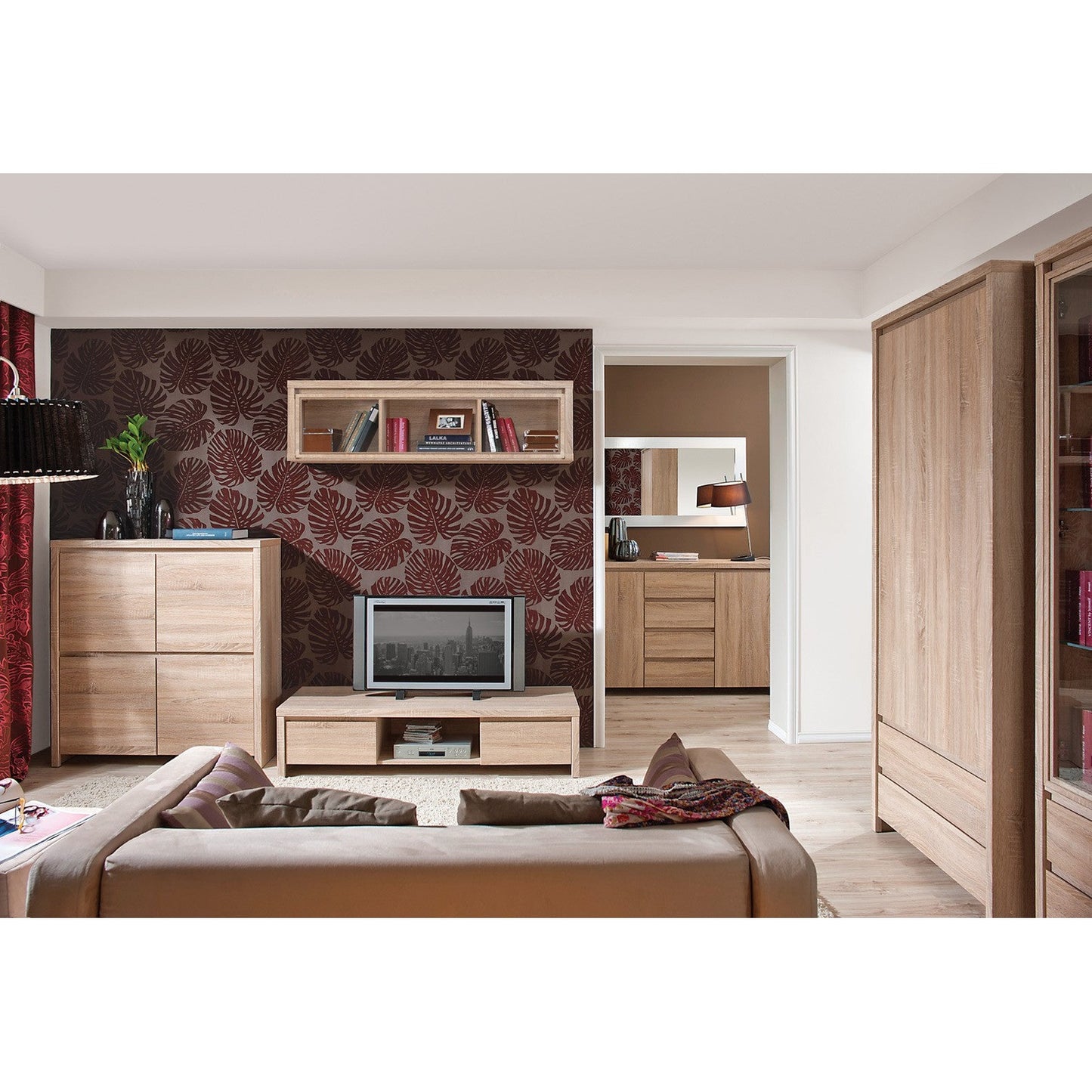 Kaspian hanging display cabinet SFW1W/140