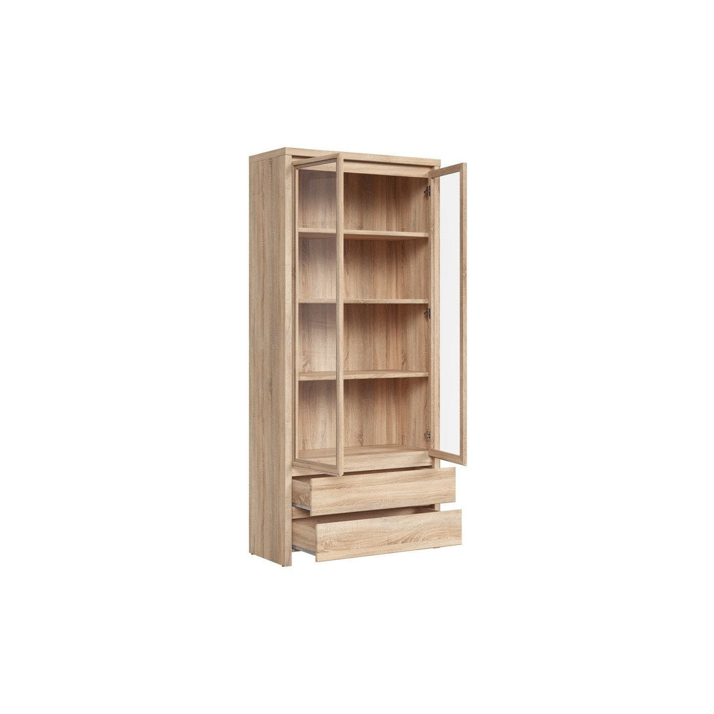 Kaspian display cabinet REG2W2S