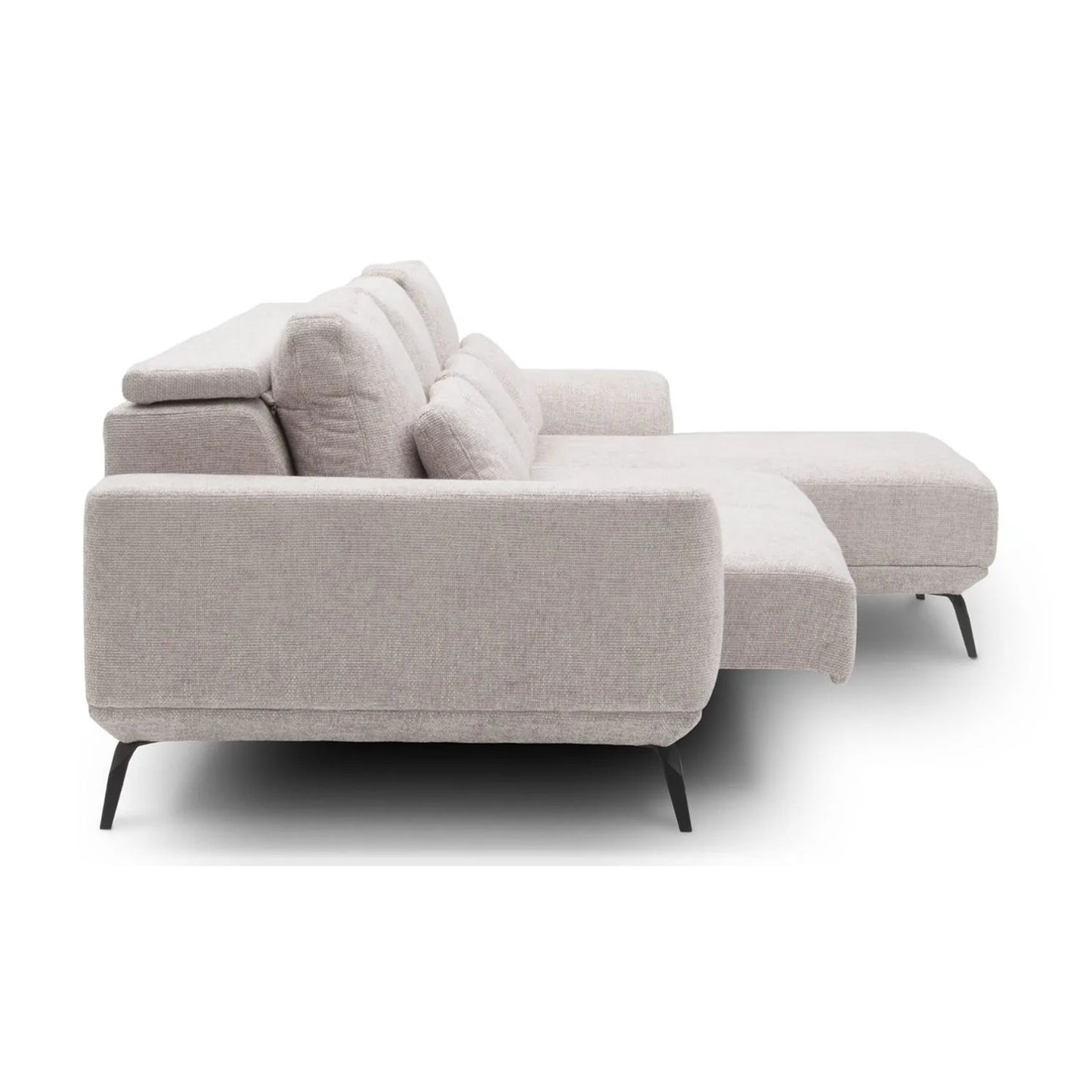 Misty Corner Sofa Bed-Grey