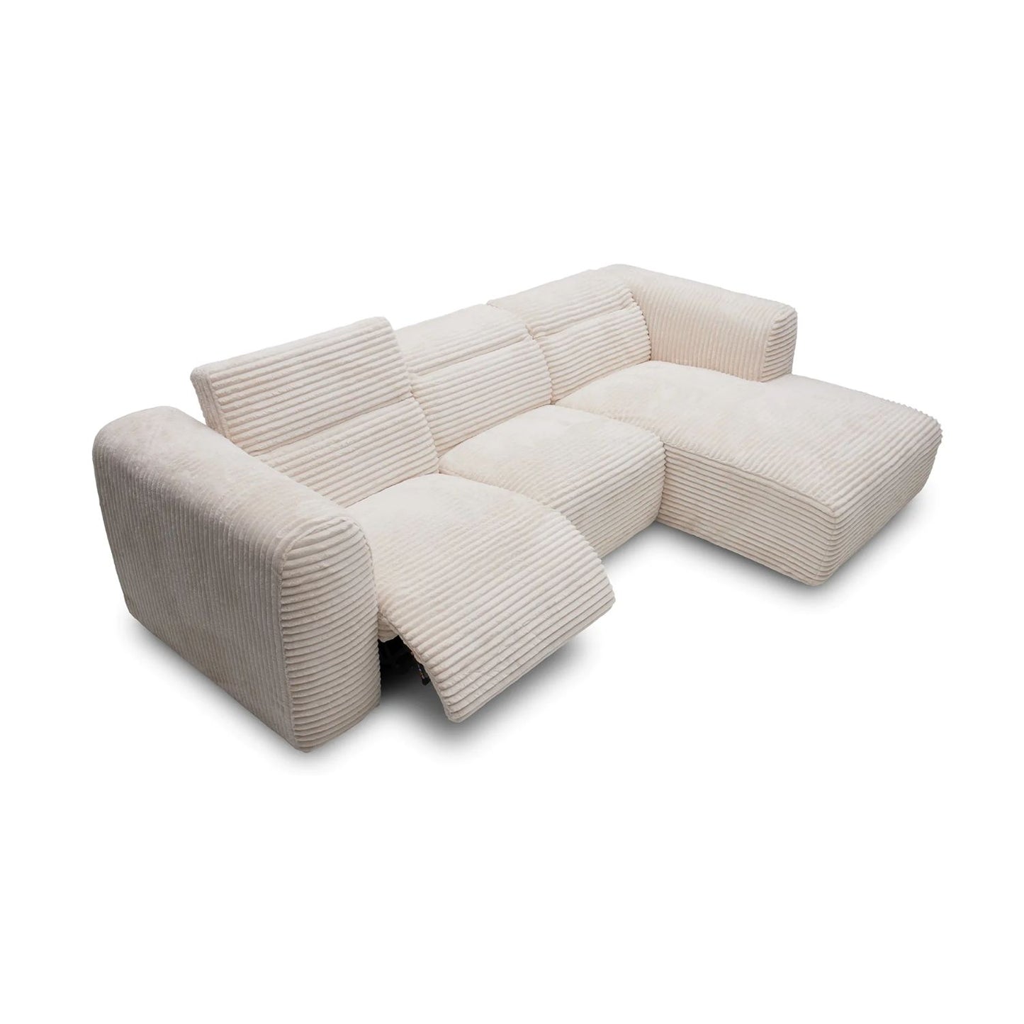 Nube Corner Sofa Relax Function-Cream