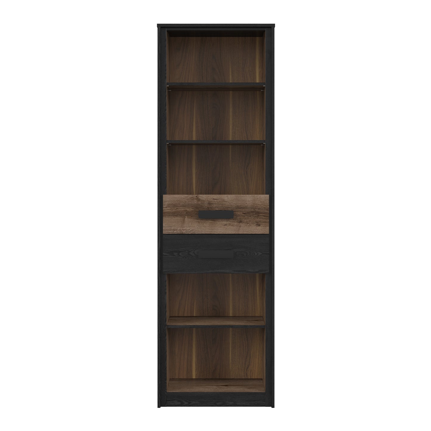 Kassel Tall Bookcase with 2 Drawers
