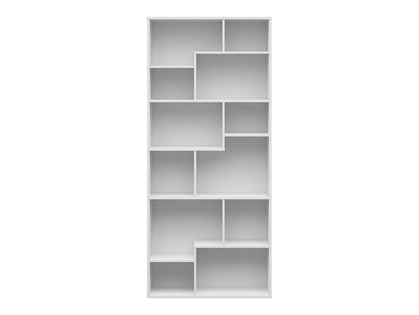 Exter Shelf with 12 Shelves - White Gloss