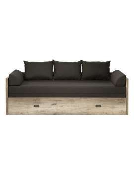 Malcolm sofa bed with storage plus mattress
