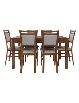 Patras zestaw stół z 6 krzesłami