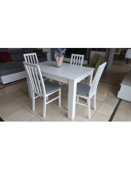 Set of Ramen midi table and 4 chairs