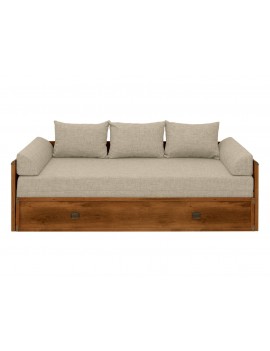 Indiana sofa bed with mattress and cushions