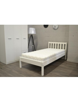 Berno łóżko pojedyńcze 3FT 90x190 białe