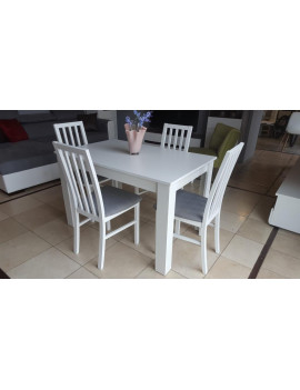 Zestaw stół BRW + 4 krzesła Ramen