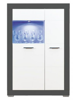 Gray display cabinet GR-5