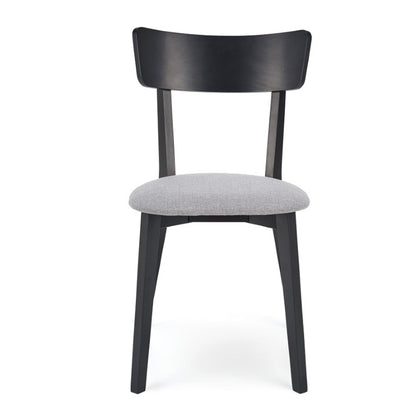 Tor Wooden Chair Retro Scandinavian Style - Black
