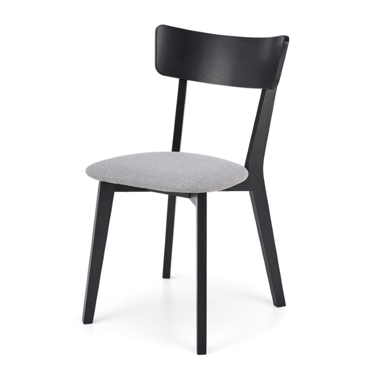 Tor Wooden Chair Retro Scandinavian Style - Black