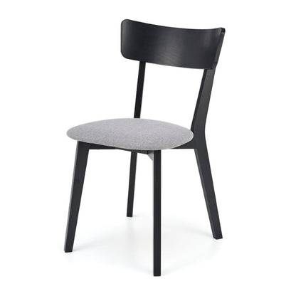 Tor Wooden Chair Retro Scandinavian Style - Black