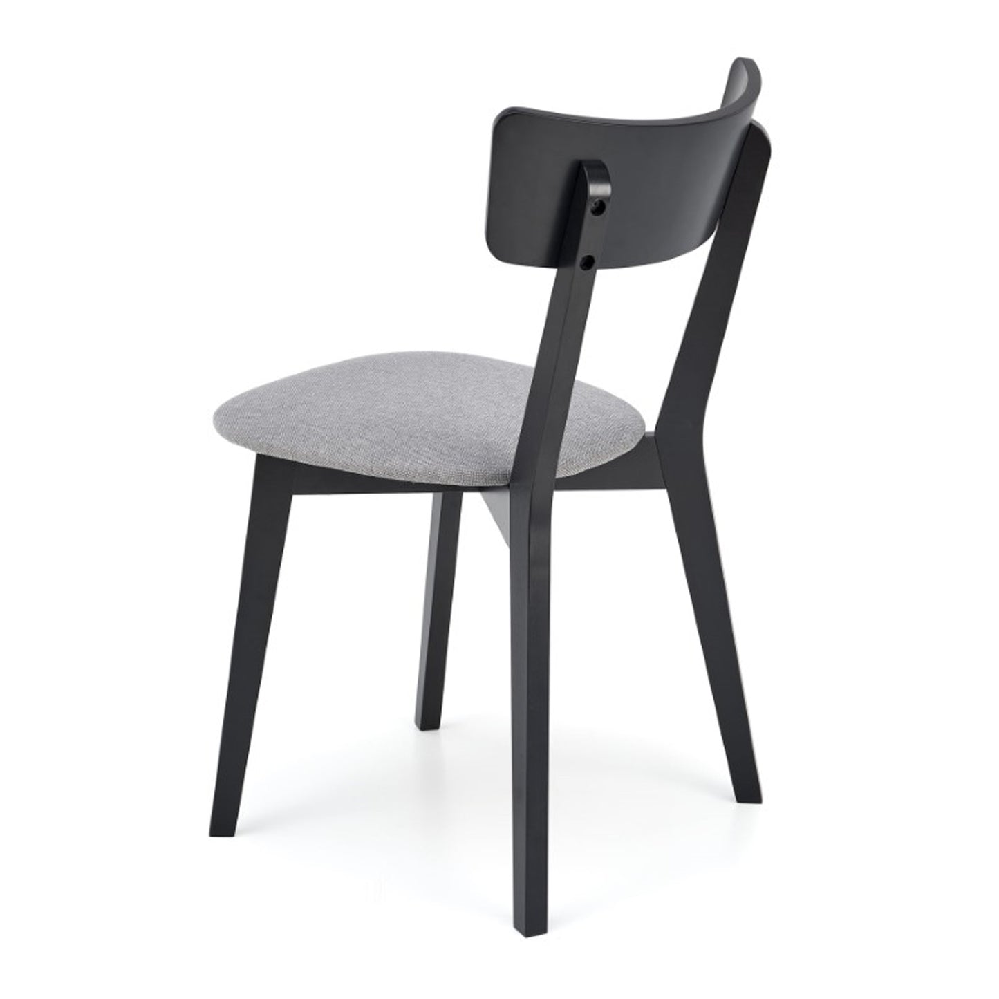 Tor Wooden Chair Retro Scandinavian Style - Black