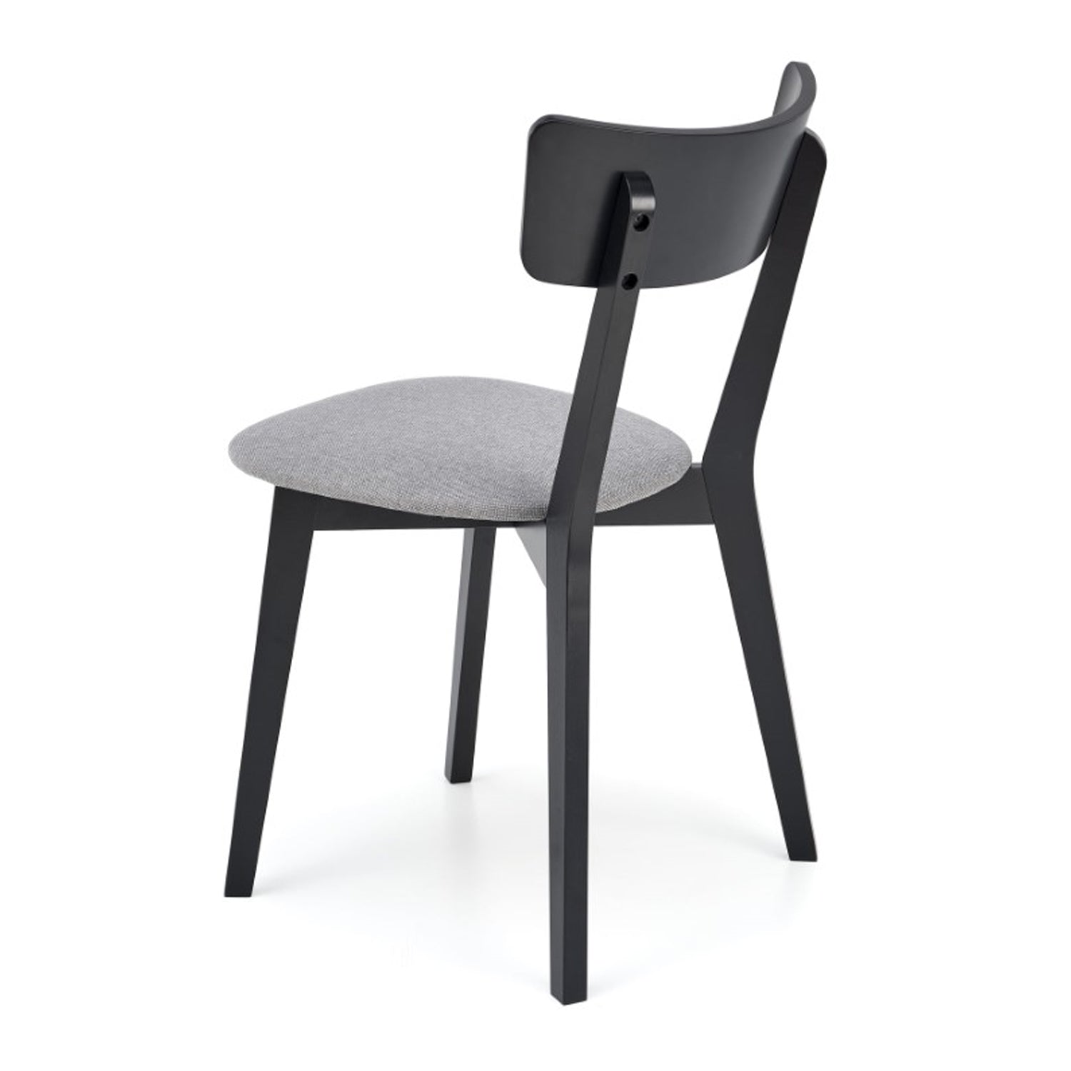 Tor Wooden Chair Retro Scandinavian Style - Black