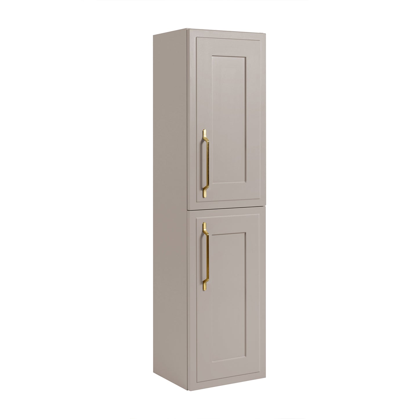 Classic Tall Bathroom 2 Door Wall Cabinet - Cashmere
