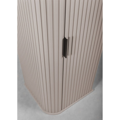 Elegance Glamour Style Tall Bathroom Wall Cabinet - Cashmere