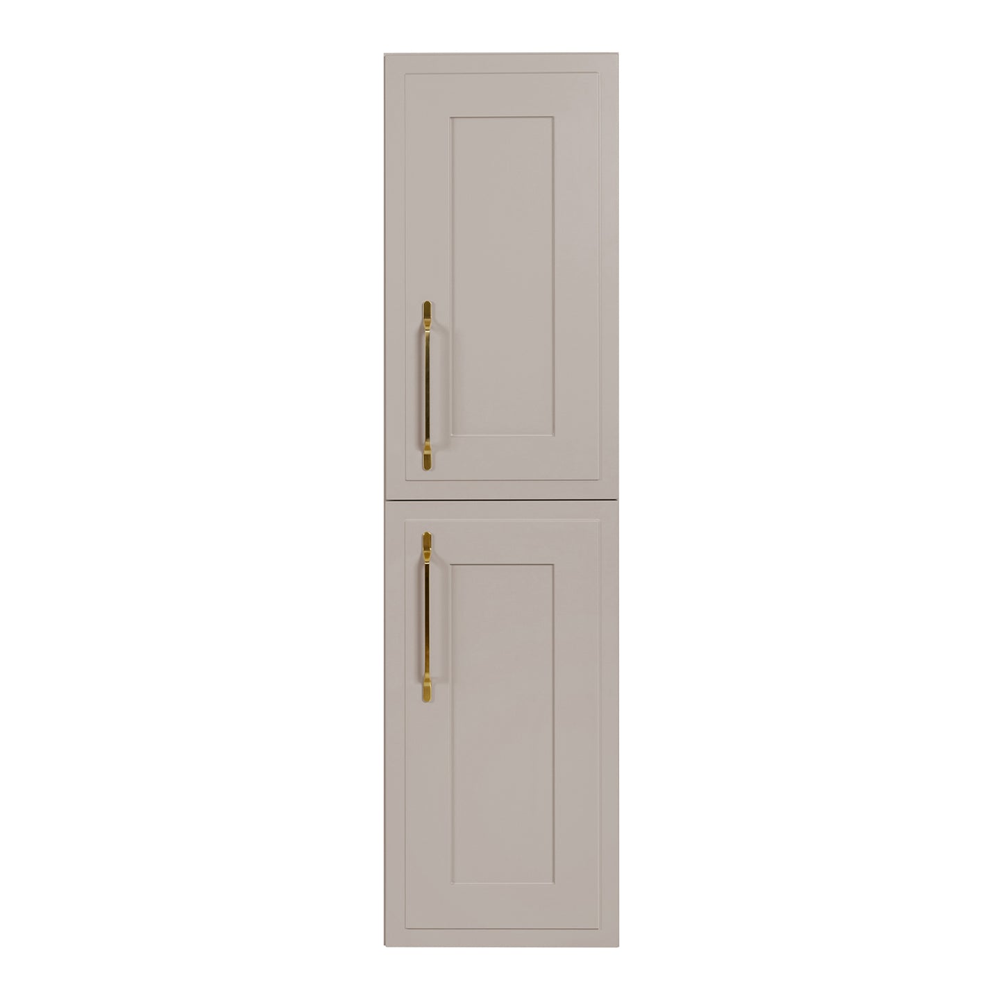 Classic Tall Bathroom 2 Door Wall Cabinet - Cashmere