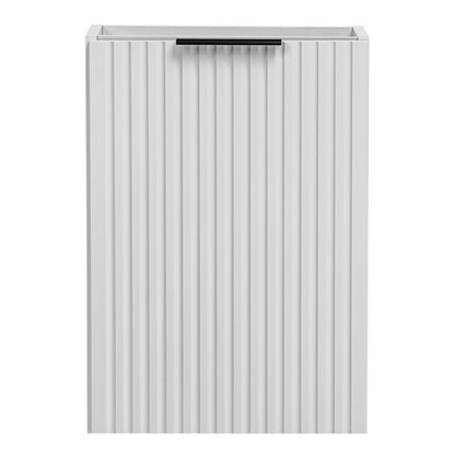 Agis Compact Bathroom Vanity 40cm Cabinet with Basin - White