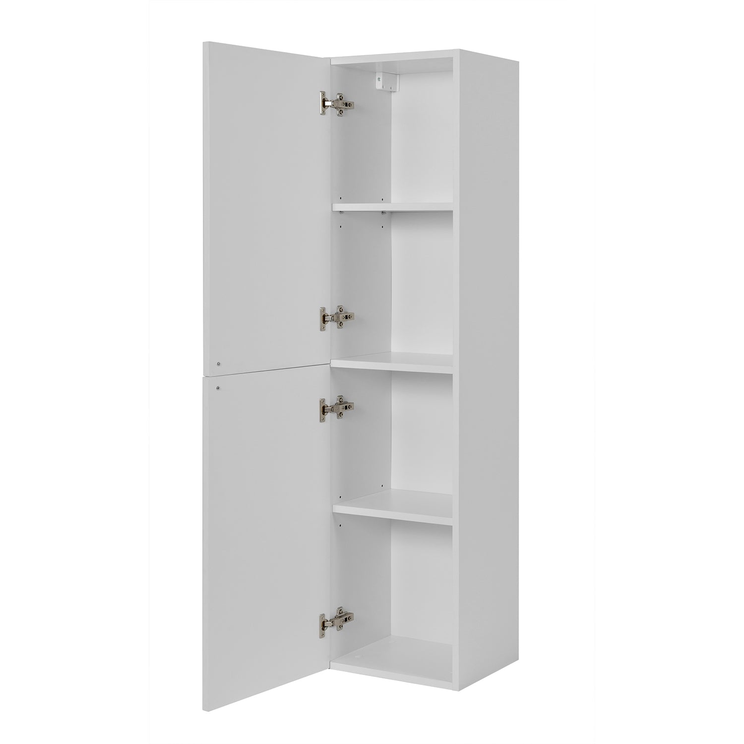 Gusto Scandi Style Tall Bathroom Wall Cabinet - White