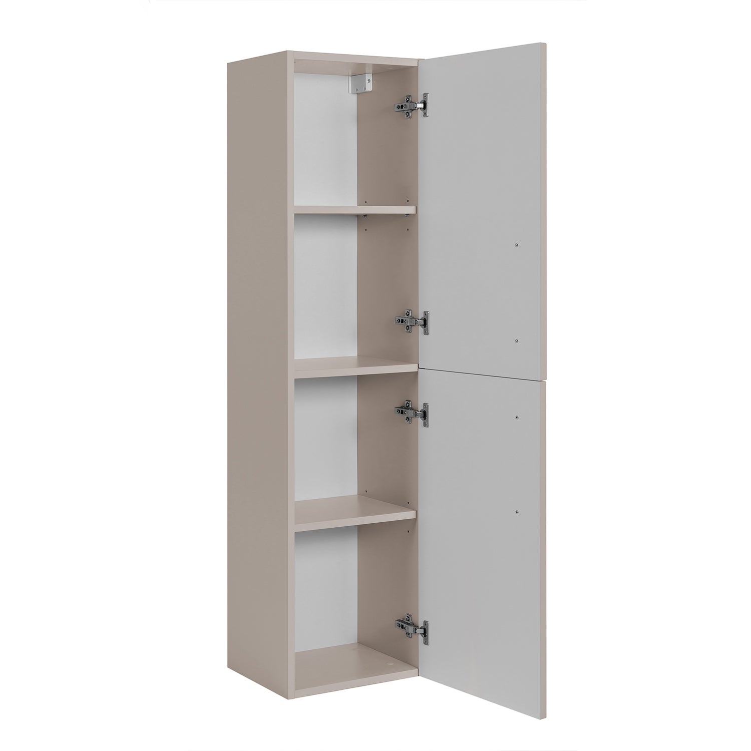 Classic Tall Bathroom 2 Door Wall Cabinet - Cashmere