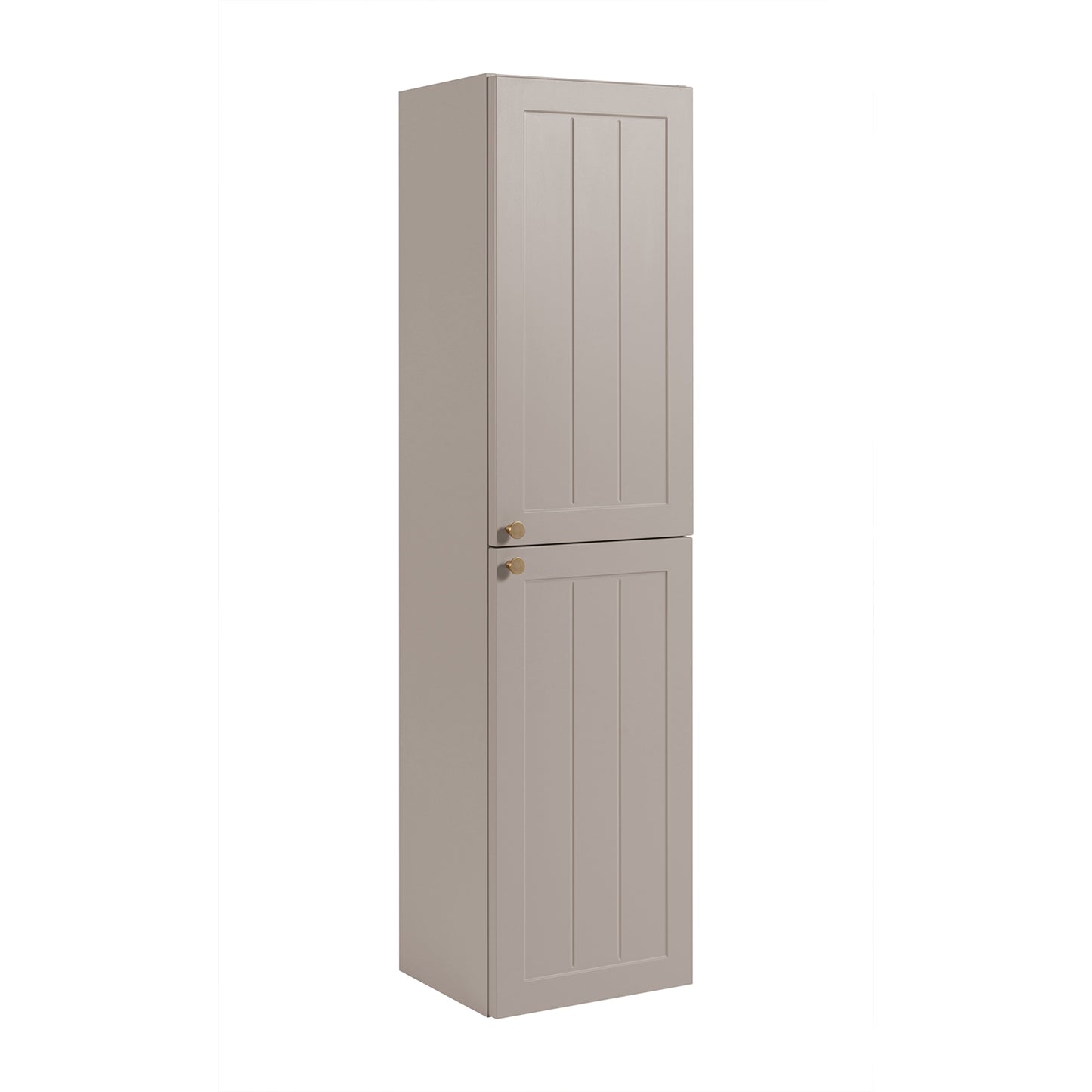 Gusto Scandi Style Bathroom Wall Cabinets Vanity Unit with Worktop Set 35cm & 60cm - Cashmere