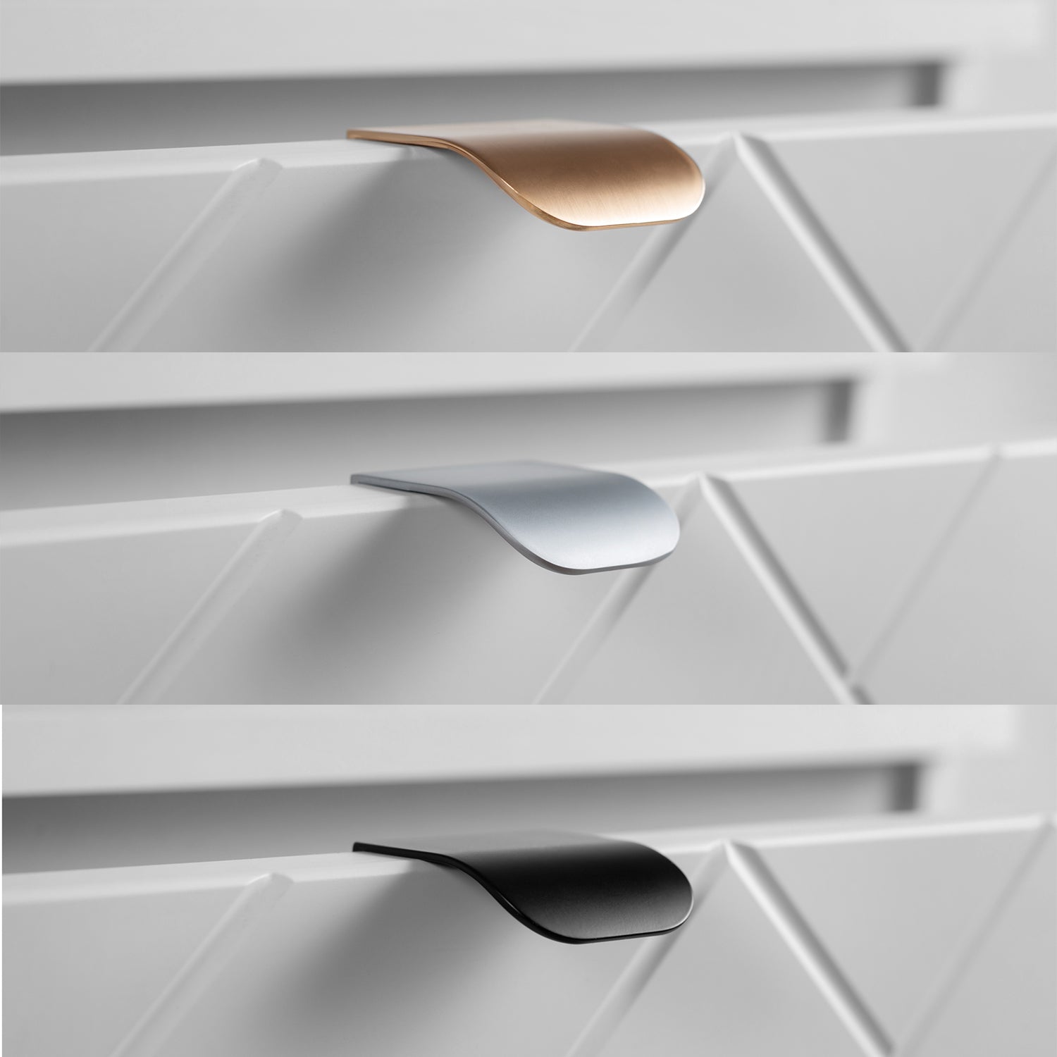 Trend Herringbone Pattern Door Bathroom Cabines Vanity Units Set with Worktop 80cm & 35cm - White