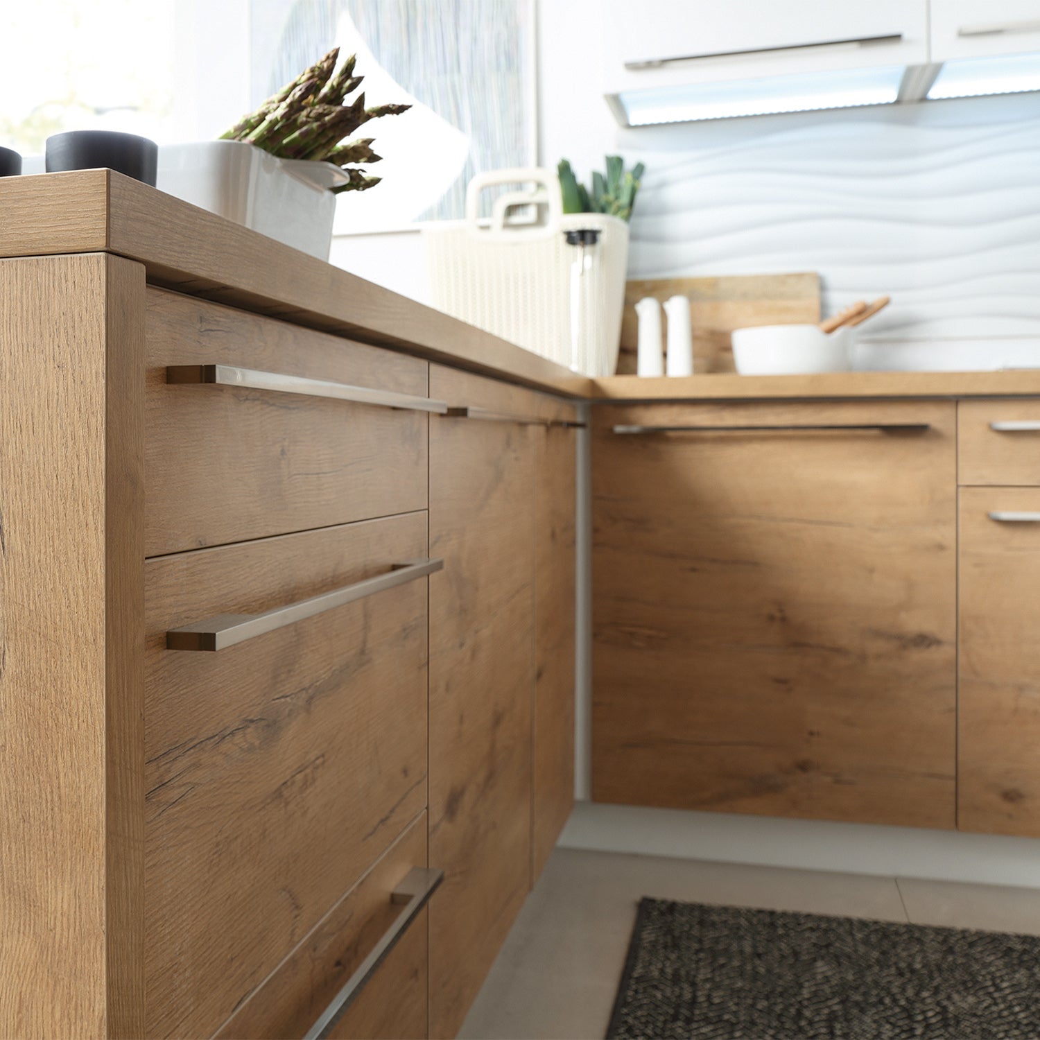 Hazel Custom Kitchen Set - Lancelot Oak