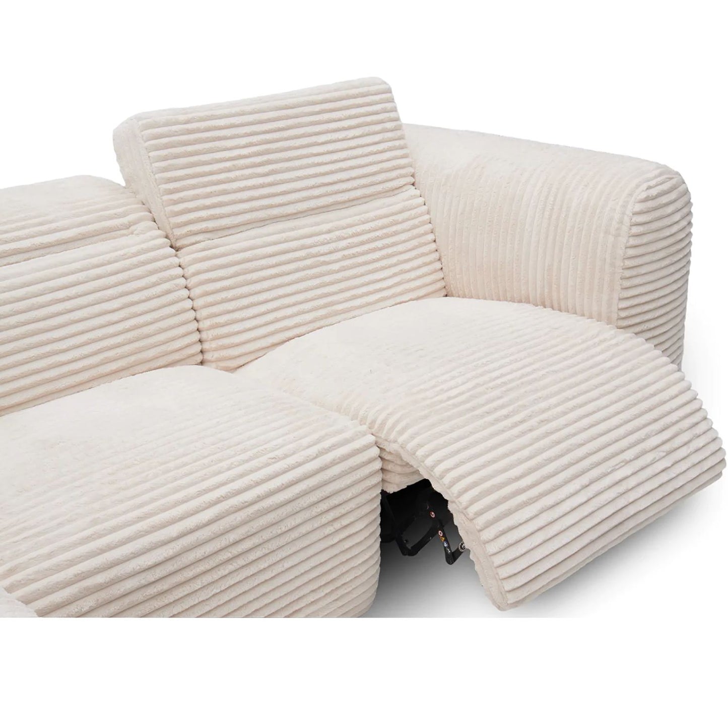 Nube Corner Sofa Relax Function-Cream