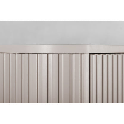 Elegance Glamour Style Tall Bathroom Wall Cabinet - Cashmere