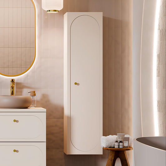 Donna Tall Bathroom Unit - Sand
