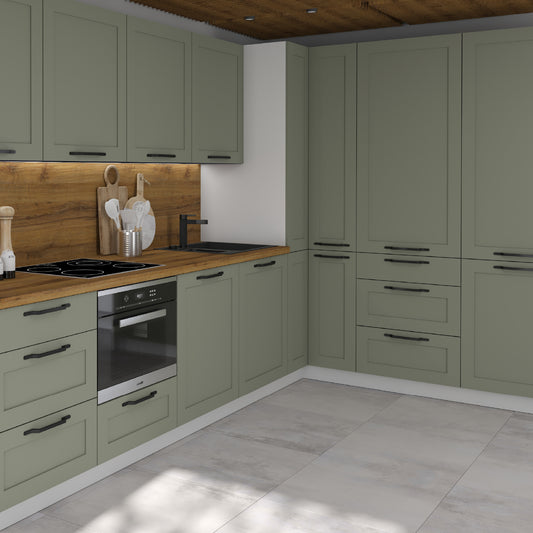 Oria Custom Kitchen Set - Green Matt