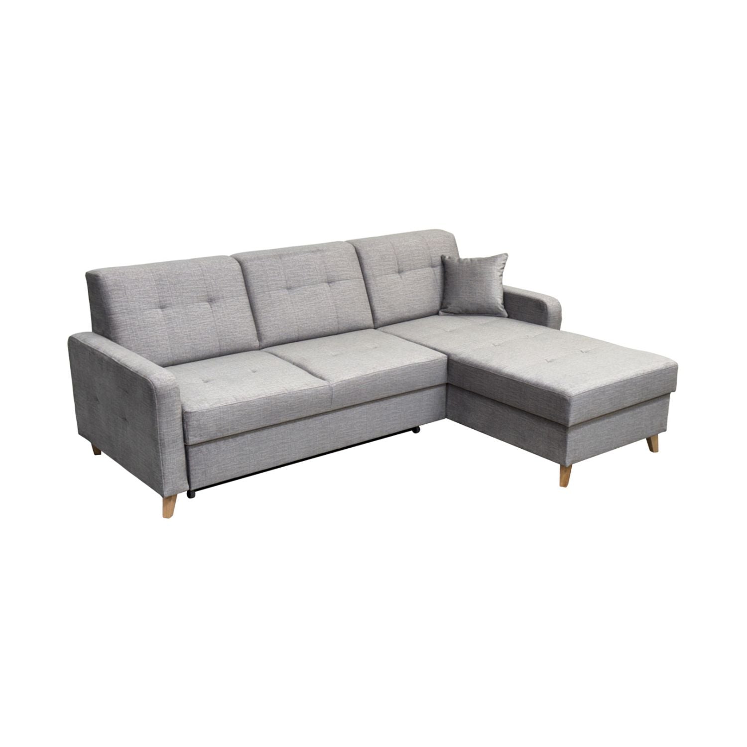 Lars Universal Corner Sofa with Storage- Grey