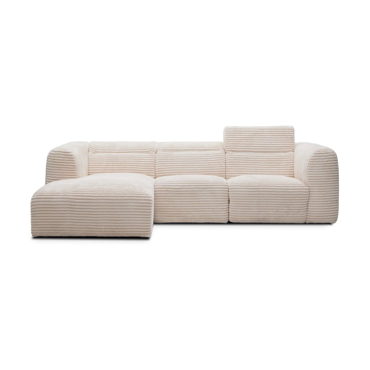 Nube Corner Sofa Relax Function-Cream
