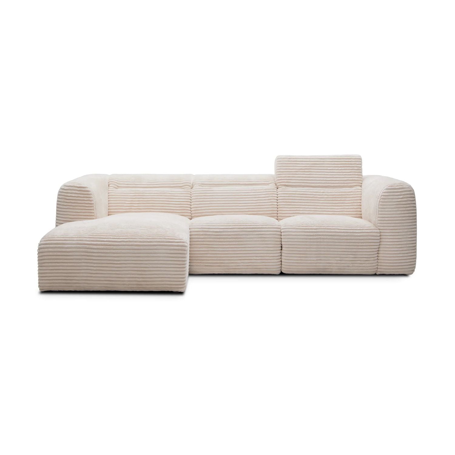 Nube Corner Sofa Relax Function-Cream