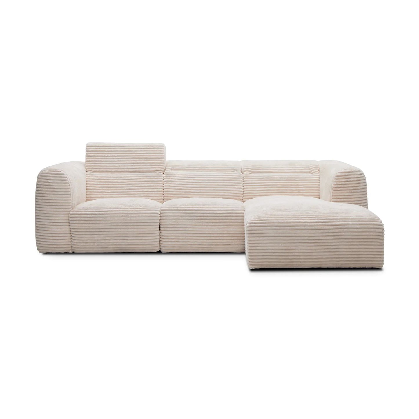 Nube Corner Sofa Relax Function-Cream