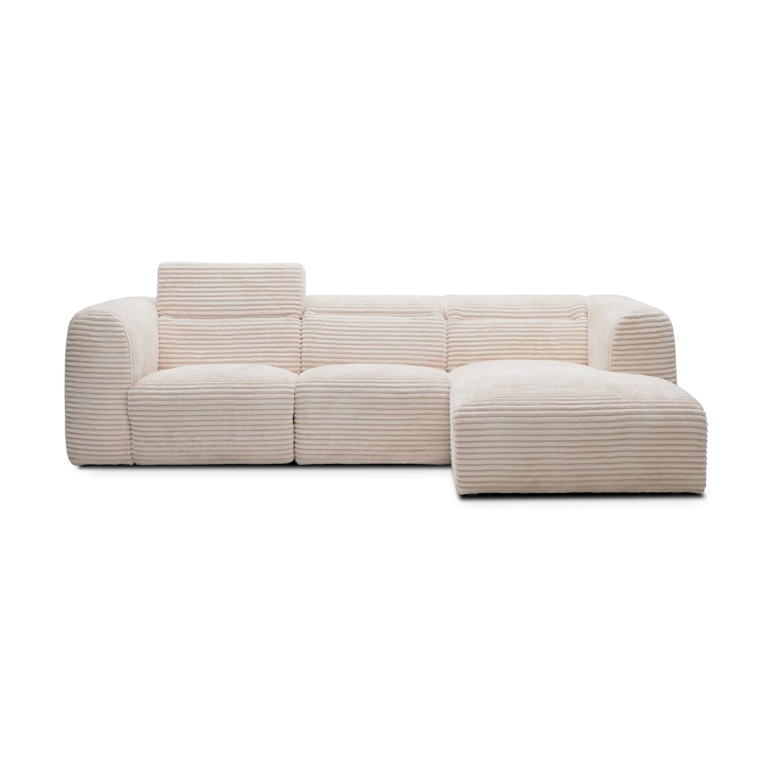 Nube Corner Sofa Relax Function-Cream