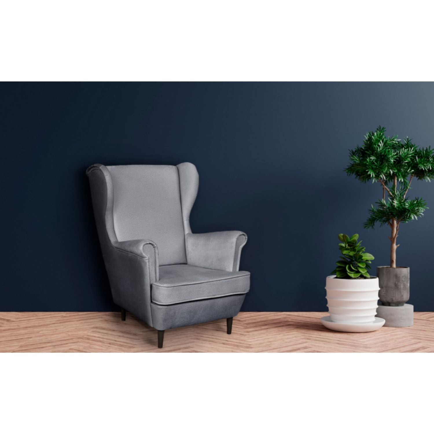 Leo Armchair – Grey