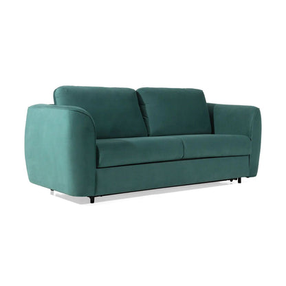 Cali Sofa with Italian Bed Function-Green