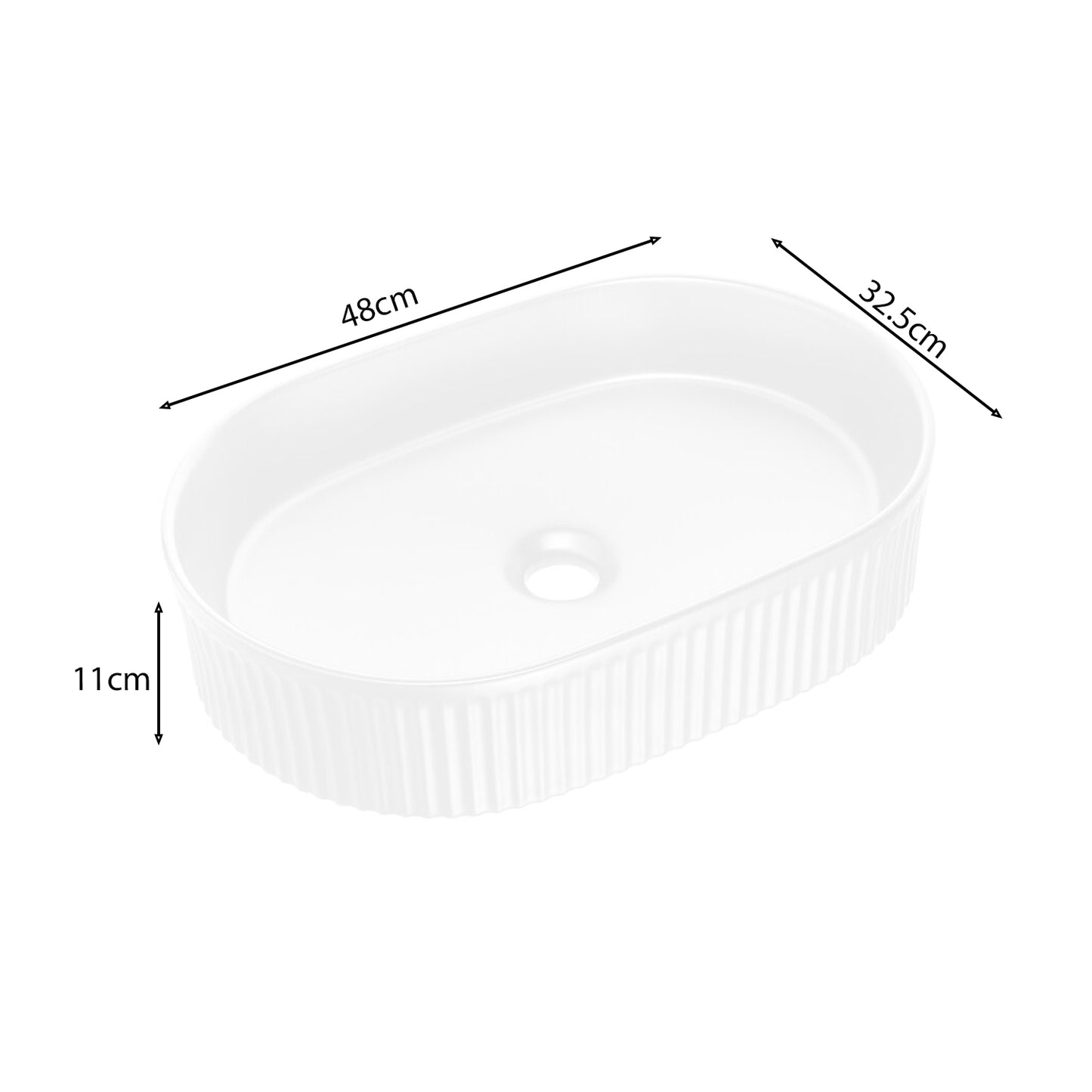 Noca Bathroom Cabinet with Drawers, Doors , Oak Worktop and Basins - Cashmere