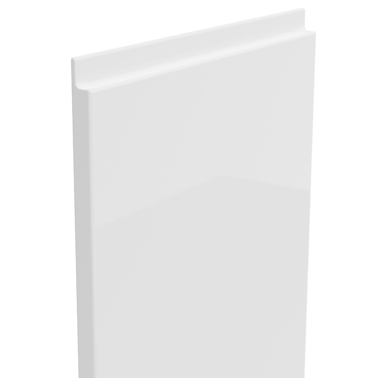 Summer 5 Unit Handleless Kitchen Cabinets Set 180cm - White Gloss