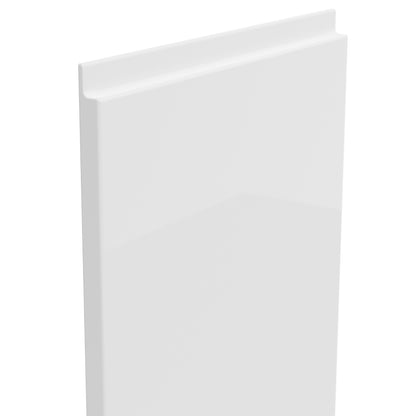 Summer 5 Unit Handleless Kitchen Cabinets Set 180cm - White Gloss