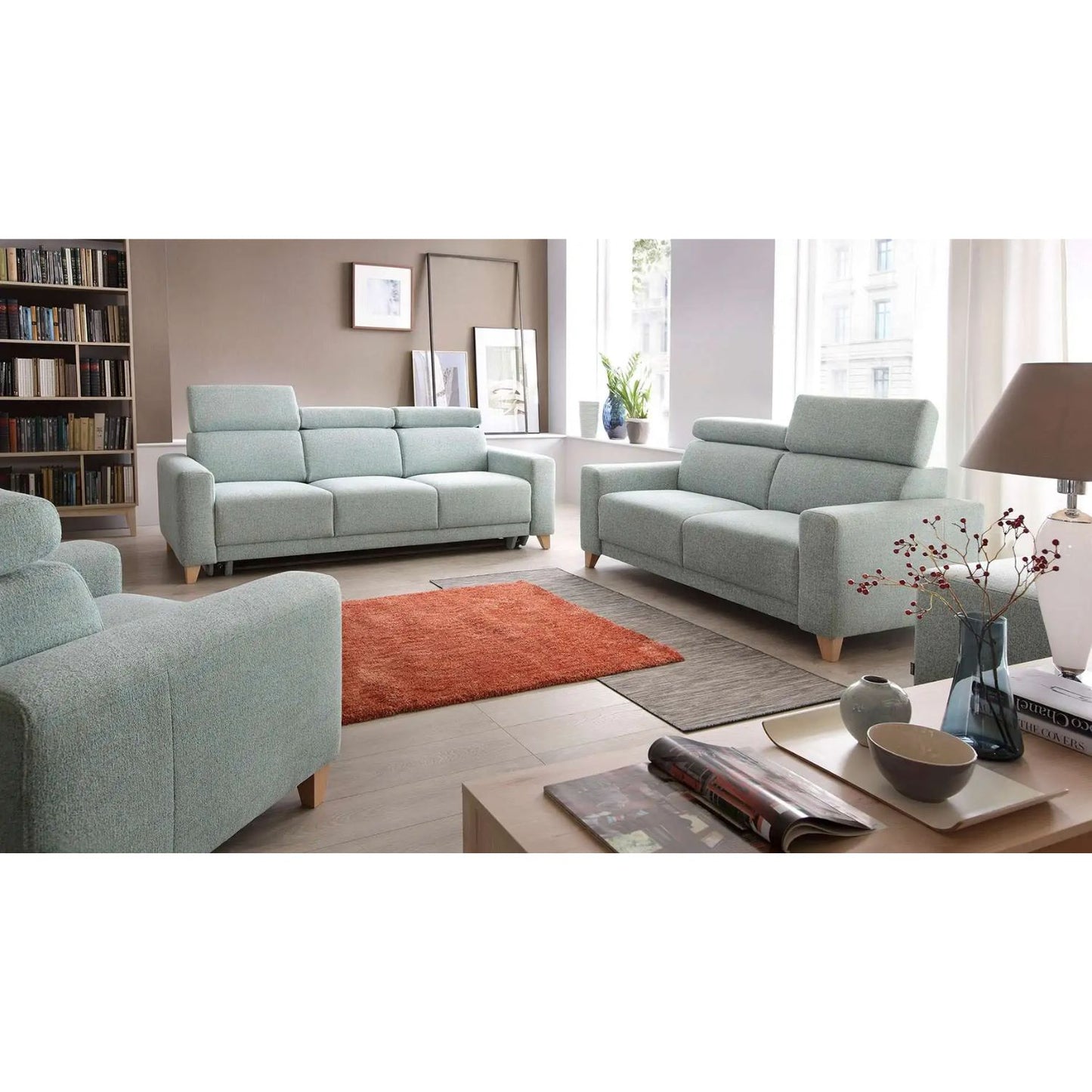Kelly Sofa with Bed Function-Grey