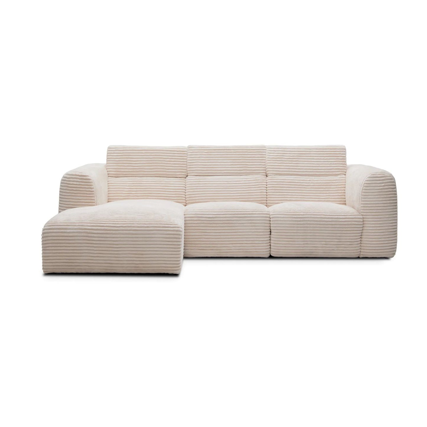 Nube Corner Sofa Relax Function-Cream